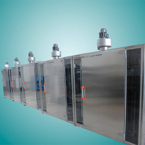 Fruit and vegetable drying machine